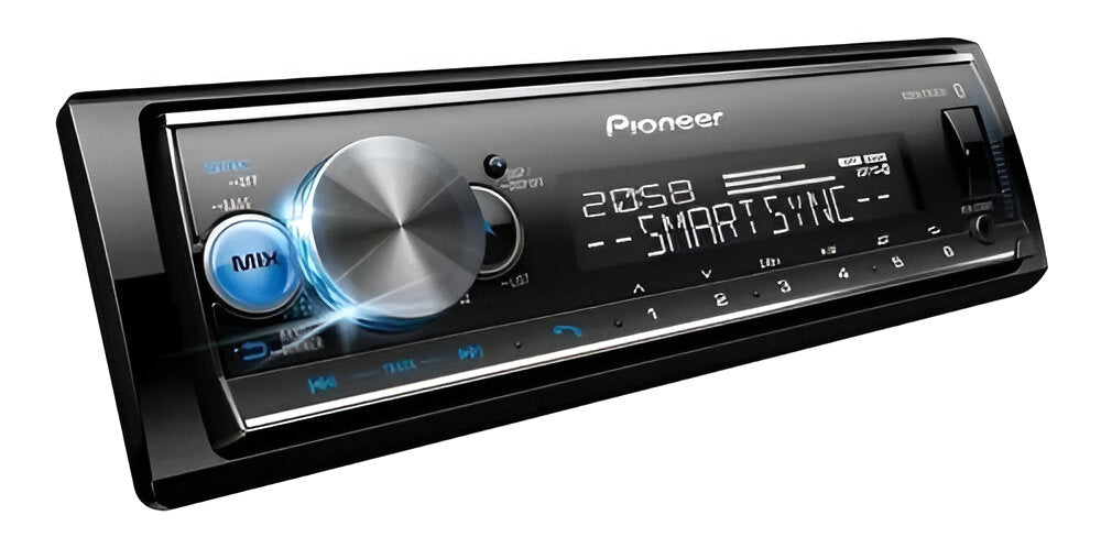 Radio Pioneer MVH-X700BT 50W Sin CD MP3 AUX USB Bluetooth