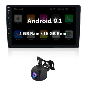 Radio Android 9 Pulgadas 1GB RAM - 16 GB ROM + Cámara de retroceso