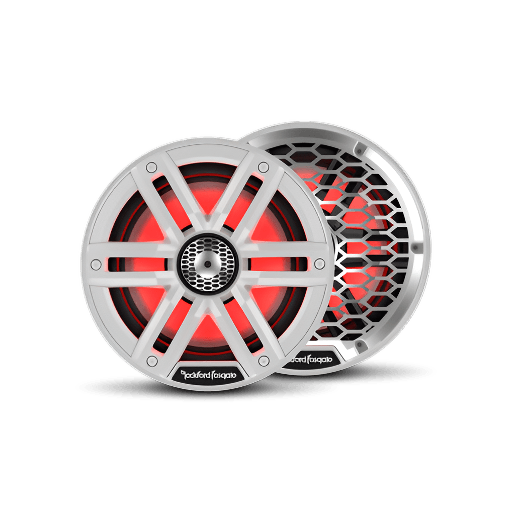 ROCKFORD MARINE| PARLANTE MARINO 6.5" Color Optix 2 Vías – Potente y Duradero, 600W PEAK / 150 RMS, 4 Ohms, Rejillas Inox