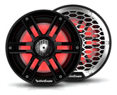 ROCKFORD MARINE| PARLANTE MARINO 6.5" Color Optix 2 Vías – Potencia y Resistencia, 600W PEAK / 150 RMS, 4 Ohms, Rejillas Inox