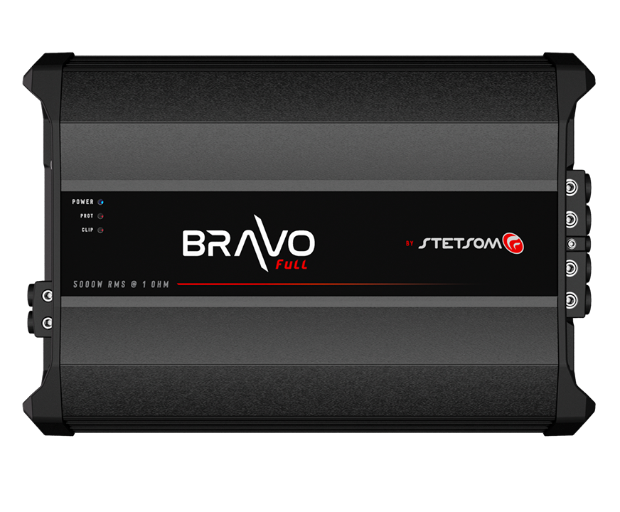 Amplificador BRAVO FULL 5000 - 1 Canal, 1 Ohm, 5000W RMS