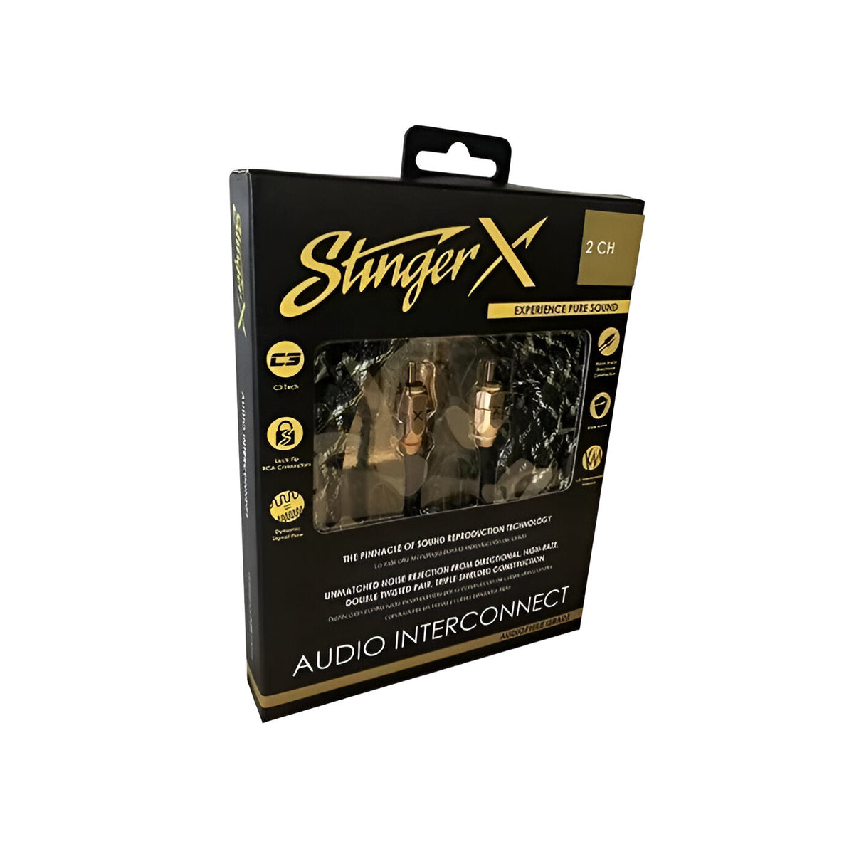 Cable RCA Stinger Serie 2 2 Canales 3.7 Metros