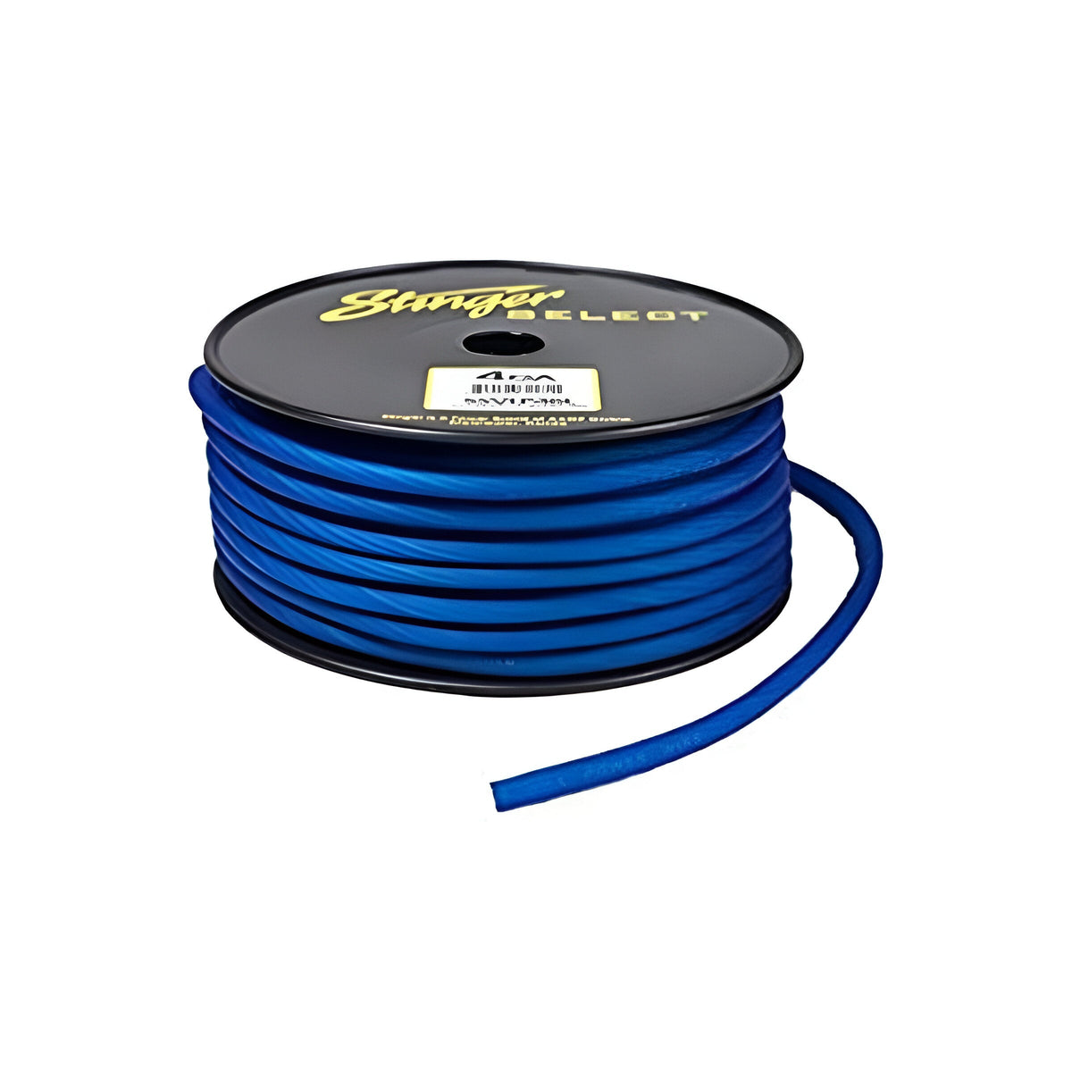 Rollo de Cable Stinger Azul 4 Gauge 30 Metros