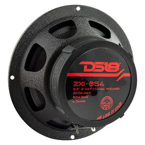 DS18 PARLANTE DE 6.5 PULGAS 80 RMS DE PAÑO KEVLAR 2 VIAS