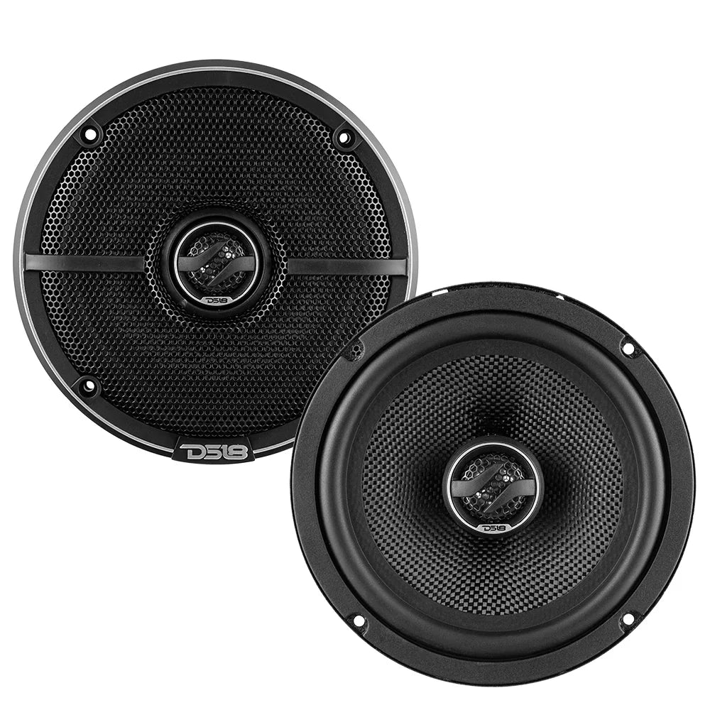 DS18 PARLANTE DE 6.5 PULGAS 80 RMS DE PAÑO KEVLAR 2 VIAS