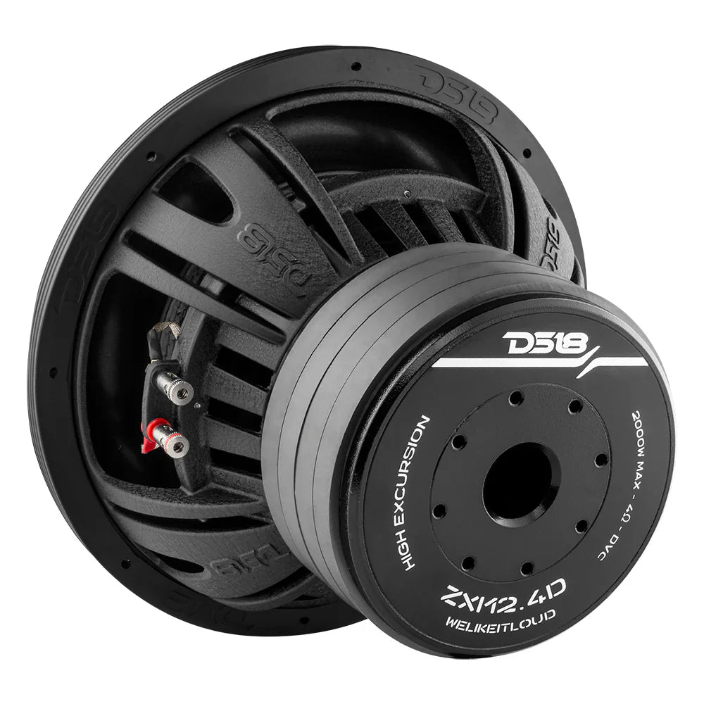 DS18 SUB WOOFERS DE 1000 RMS 4 IMANES BOBINAS 4+4 EXCURSION ALTA