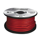 Cable de Poder CCA 8 AWG Rojo - Bobina de 250 ft (76,20 mts) para Instalaciones de Audio y Energía