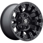 Llanta Fuel Vapor D560 Matte Black Aro 18x9 5x127 5x114.3