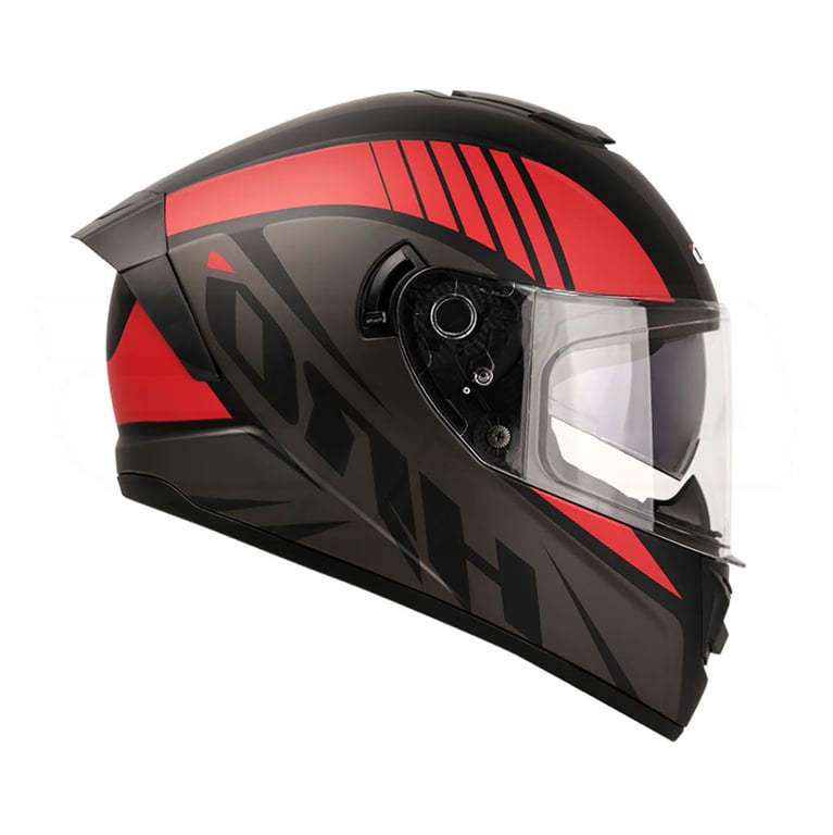 Casco Moto HRO 518DV Asper RJ TR Integral con Sun Visor Norma DOT