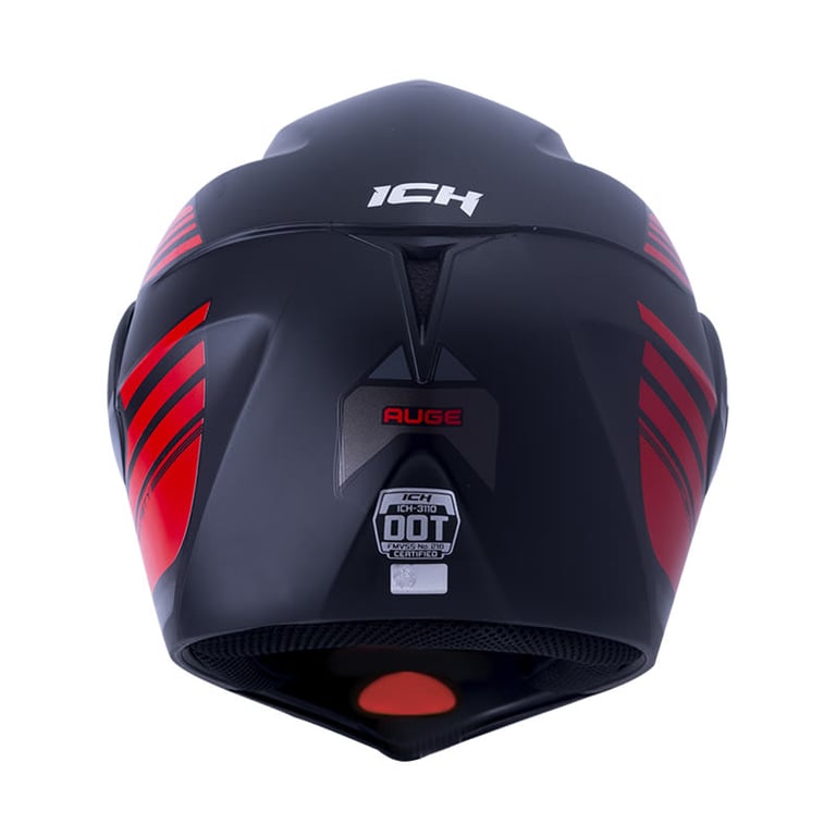 Casco Moto ICH 3110 Auge RJ Abatible con Sun Visor Certificación DOT 3CV