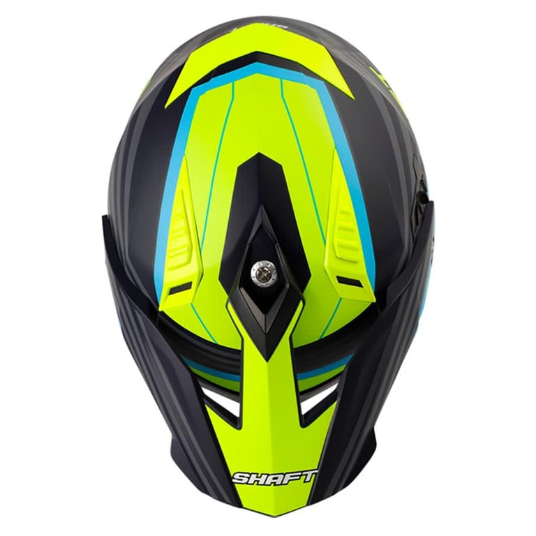 Casco Moto Shaft MX-380 Multipropósito Opal AZ.M AM.N