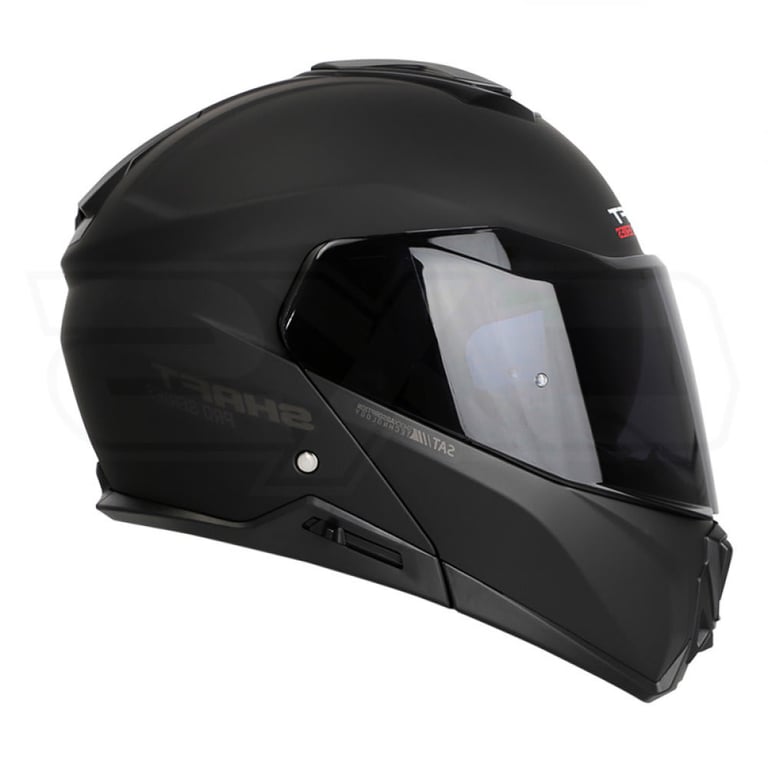 Casco Moto Shaft Pro 4100DV Abatible Solid N.M Smoke Sun Visor