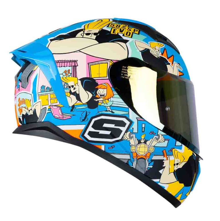 Casco Shaft 582SP EVO Johnny Bravo Edición Limitada Cartoon Network