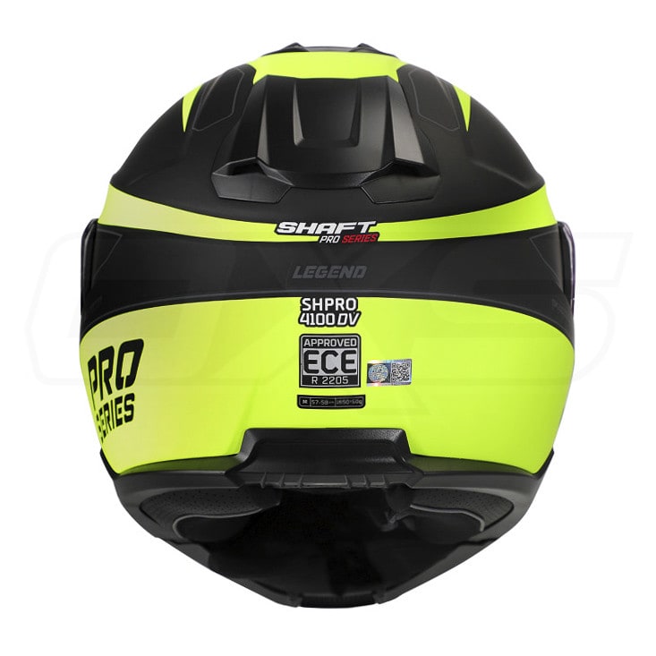 Casco Moto Shaft Pro 4100DV Abatible Legend N.M AM Sun Visor