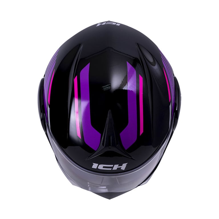 Casco Moto ICH 3110 Auge MR Abatible con Sun Visor Certificación DOT 3CV