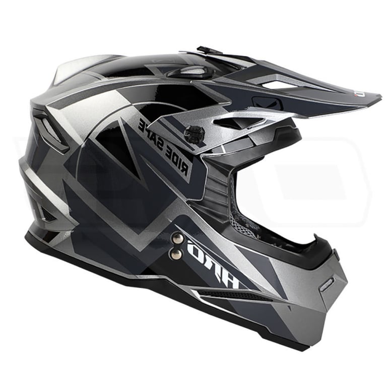 Casco Moto HRO MX-03 Nezzus GR GR Motocross Enduro