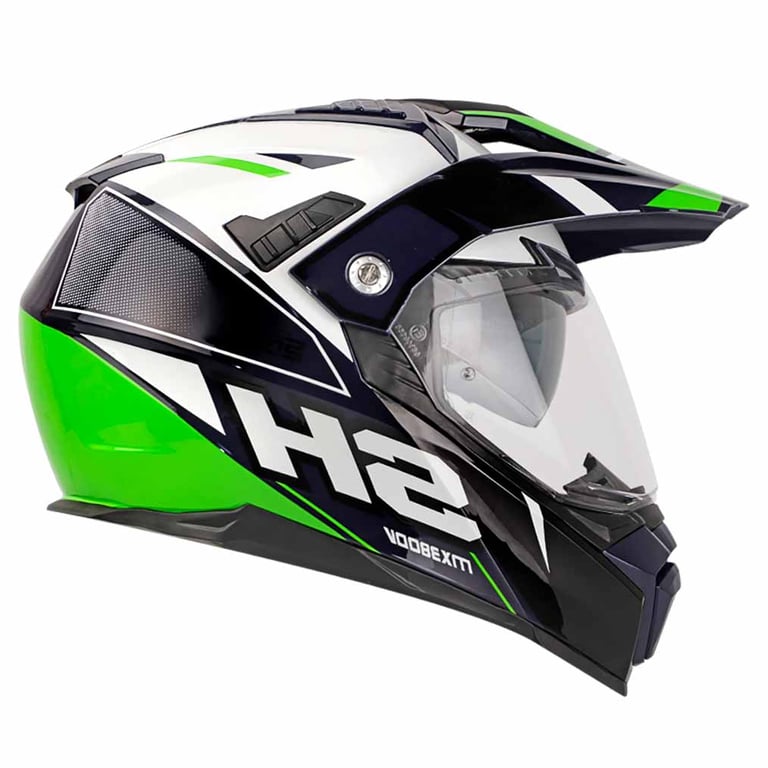 Casco Moto Shaft MX-380 Multipropósito Rebel AZ.NAVY BL