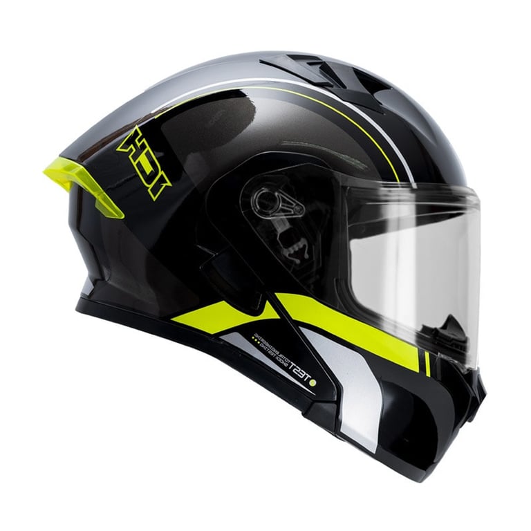 Casco Moto ICH 3120 Clear AM.N Abatible con Sun Visor Certificación DOT