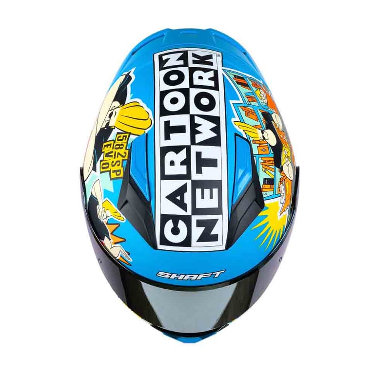 Casco Shaft 582SP EVO Johnny Bravo Edición Limitada Cartoon Network