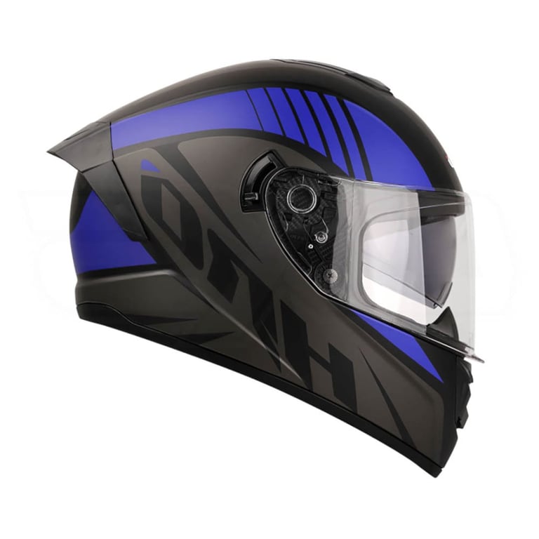 Casco Moto HRO 518DV Asper AZ TR Integral con Sun Visor Norma DOT