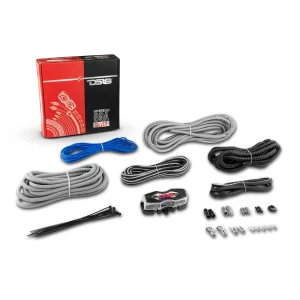 Kit de Cables para Amplificador DS18 CCA Ultra Flex Calibre 8 de 840 Watts RMS
