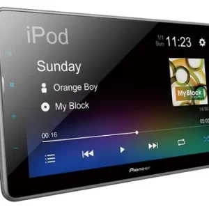 Radio Pioneer DMH-AF555BT Doble Din Pantalla Flotante 9 Pulgadas