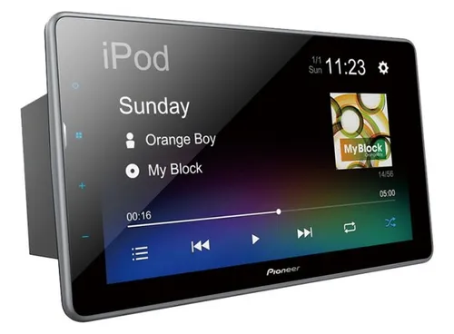 Radio Pioneer DMH-AF555BT Doble Din Pantalla Flotante 9 Pulgadas