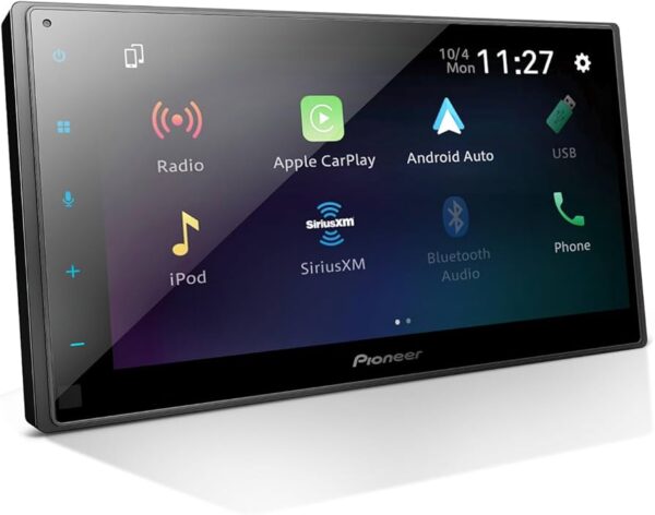 Radio Pioneer DMH-ZF7650BT Doble Din Pantalla Flotante 9 Pulgadas CarPlay Android