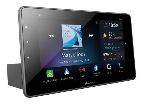 Radio Pioneer DMH-ZF8550BT 1 Din Pantalla Flotante 9 Pulgadas 50W CarPlay Android