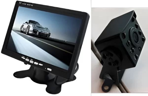 Monitor de 7 Pulgadas con Cámara 12-24V