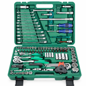 Caja de Herramientas 216 Piezas Set Profesional Mecánica Automotriz Completo con Maletín